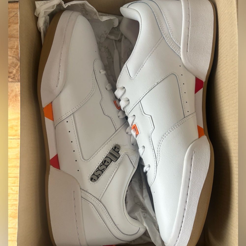 Brand new Ellesse Piacentino white leather 2.0 size 11 - Picture 7 of 7